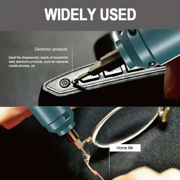 Mini Wireless Electric Screwdriver 3.6V Set - Image 4