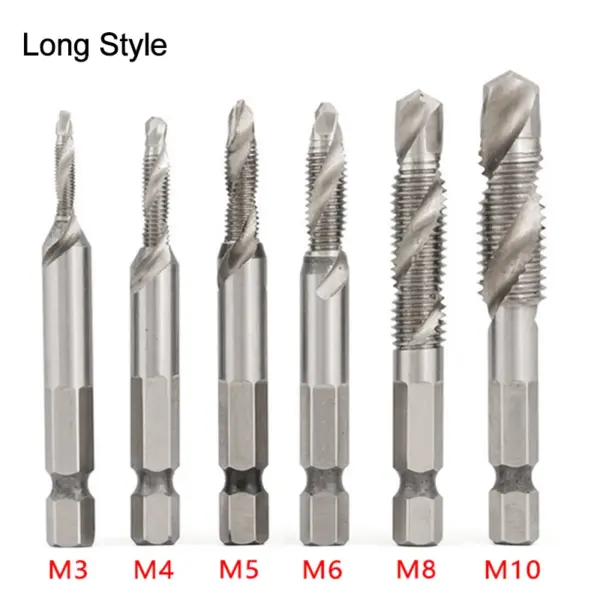 Titanium Plated HSS Tap Drill Bit Set - Image 35