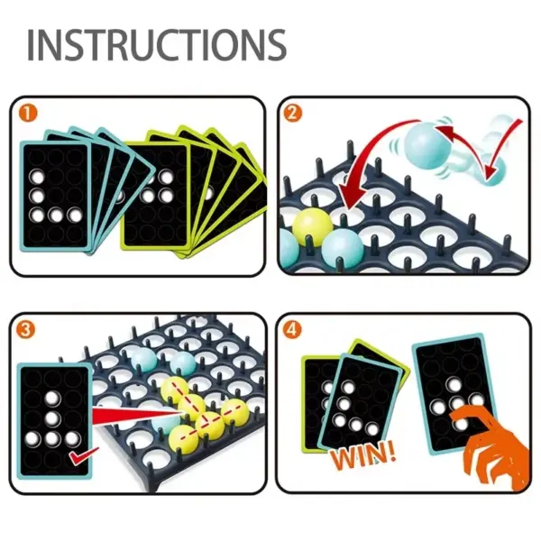 Bounce Ball Jumping Board Game for All Ages - Image 4