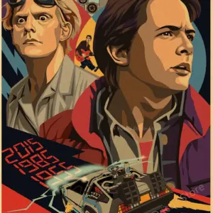 Vintage Back To The Future Movie Poster Print 86 Sa0328f7bce894181af48a6cfb5f4e3f7E 1