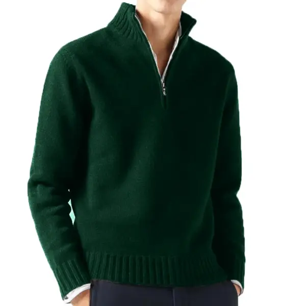 Men's Casual Turtleneck Sweater for Autumn - Image 9