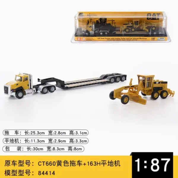1:87 Kenworth T880s CAT CT681 Alloy Truck Model - Image 10