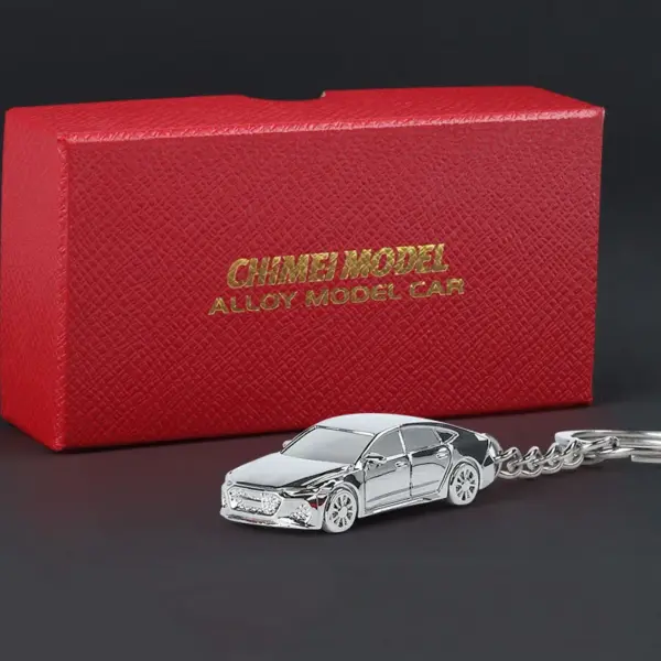 1:64 GTR-R34 RS7 Metal Keychain Model Car - Image 8