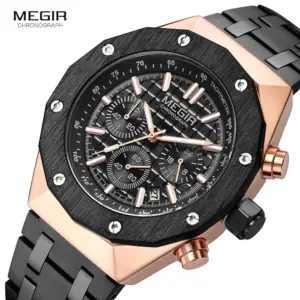 MEGIR MS2213GRE-BK-1N0 Men's Quartz Watch 12 Sa0ca84f258954592a3556460cacde5291