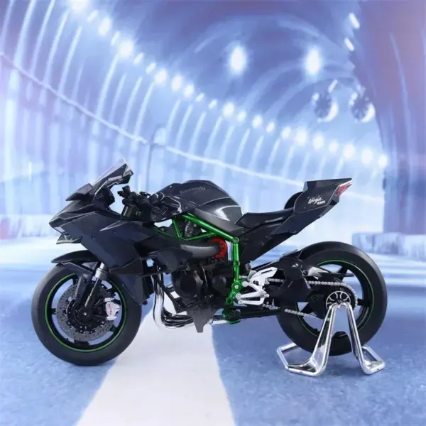 Kawasaki Ninja H2R Diecast Alloy Motorcycle - Image 4
