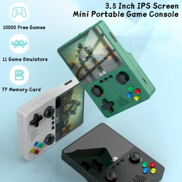X6 Handheld Game Console 32GB 10000 Games - Image 2