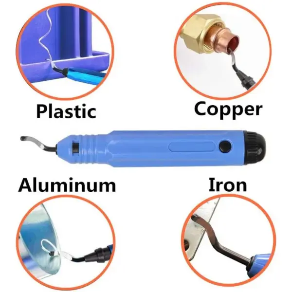 Metal Deburring Tool Kit with Rotary Blades - Image 5