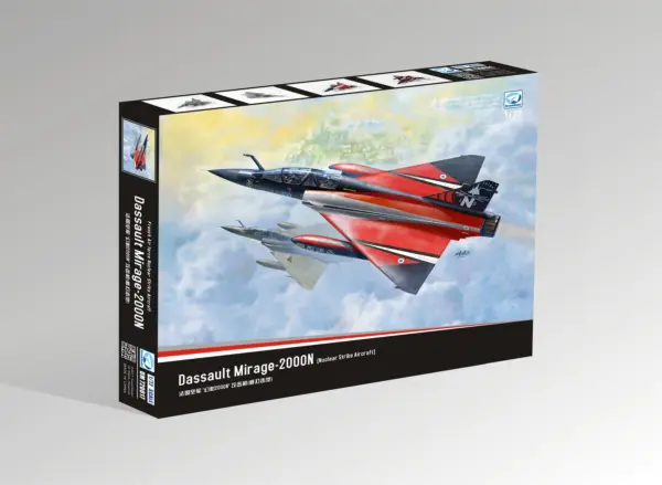 1/72 Scale Dassault Mirage-2000N Model Kit - Image 2