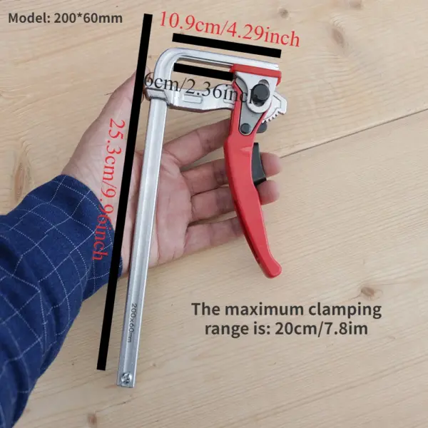 Track Saw Guide Rail Clamp for Woodworking - Image 8