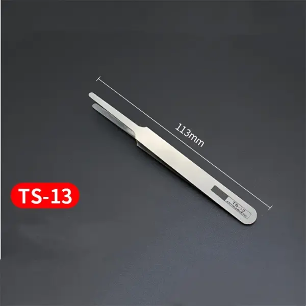 6pcs Stainless Steel Precision Tweezer Set - Image 6