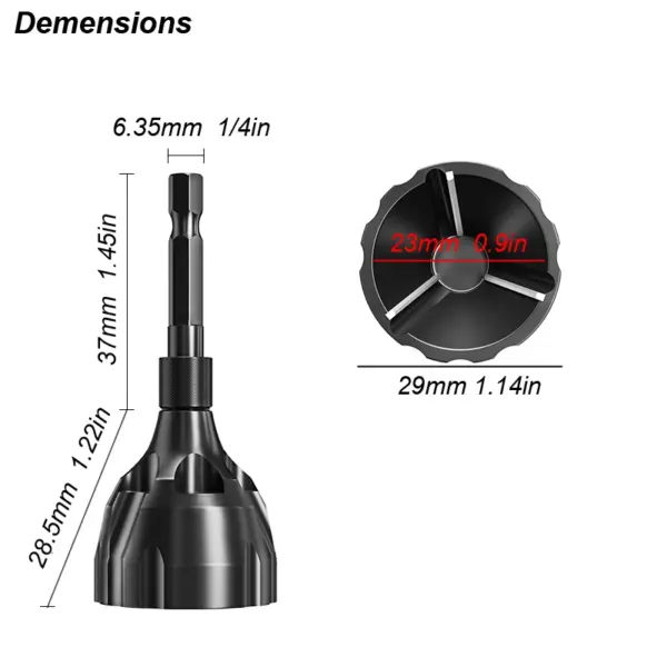 Deburring External Chamfer Tool for Metalworking - Image 2