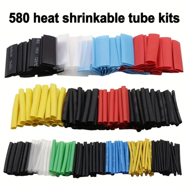 Heat Shrink Tubing Kit - 560/580/800 pcs - Image 2