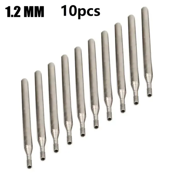 10 PCS Diamond Burr Drill Bits 0.8-4mm Set - Image 7