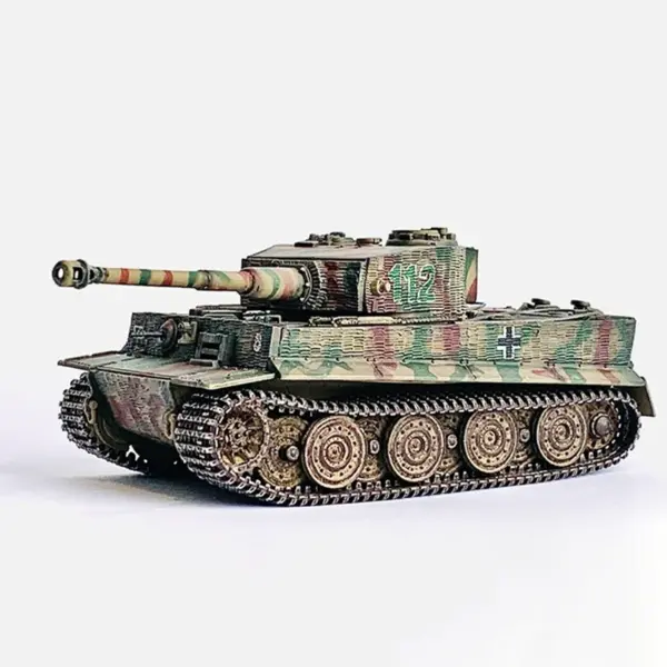 1:72 German Tiger Tank Model Collectible - Image 3