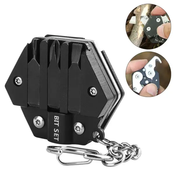 Multifunctional Pocket Multi-Tool with Screwdriver - Image 2