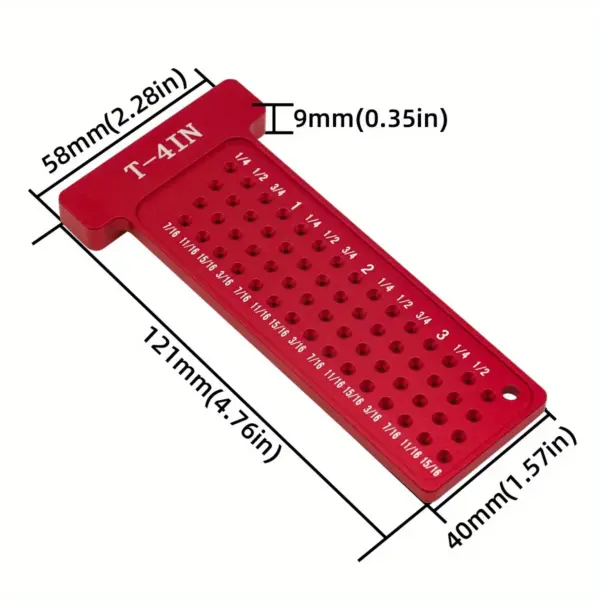 Woodworking Scribe Ruler for Accurate Marking - Image 7