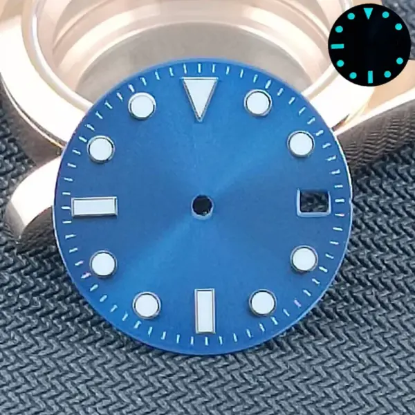 Luminous 28.5mm Watch Dial for NH35 Movement - Image 4