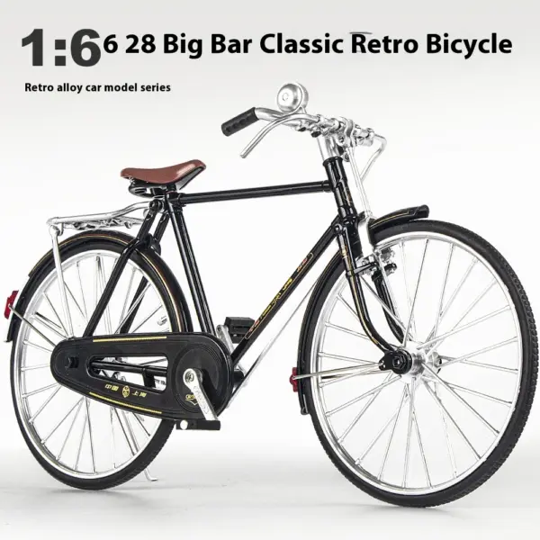 1:6 Scale Erba Dagang Alloy Bicycle Model - Image 2