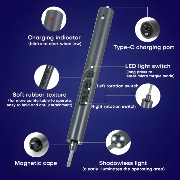 28 in 1 Precision Electric Screwdriver Set - Image 3