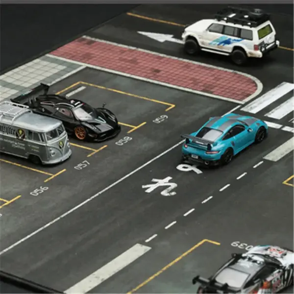 1:64 Scale Parking Lot Mat for Car Models - Image 5