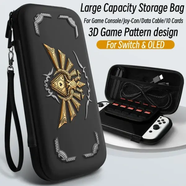 3D Pattern Storage Case for Nintendo Switch OLED - Image 6