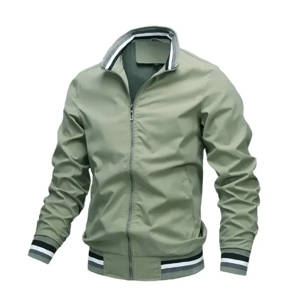 Men's Waterproof Winter Zipper Jacket - Image 2