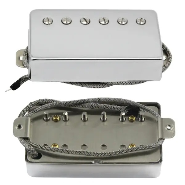 Alnico 5 Chrome Humbucker Pickups Set 2PCS - Image 4