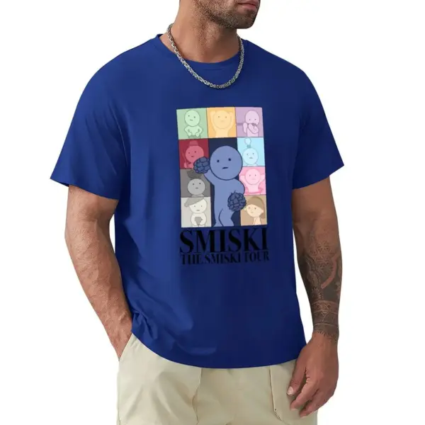 Smiski Eras Cotton T-Shirt for Unisex - Image 10