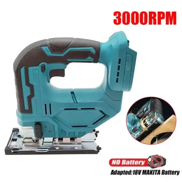 Cordless Electric Jigsaw 18V Woodworking Tool - Image 2