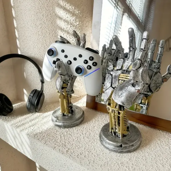 Cyberpunk Controller Stand with Robot Hands - Image 5