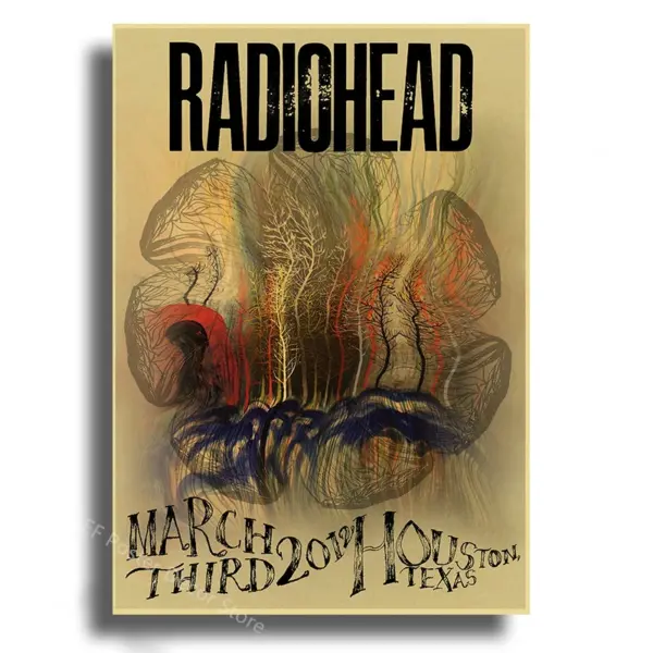 Radiohead Retro Album Art Poster Print - Image 21