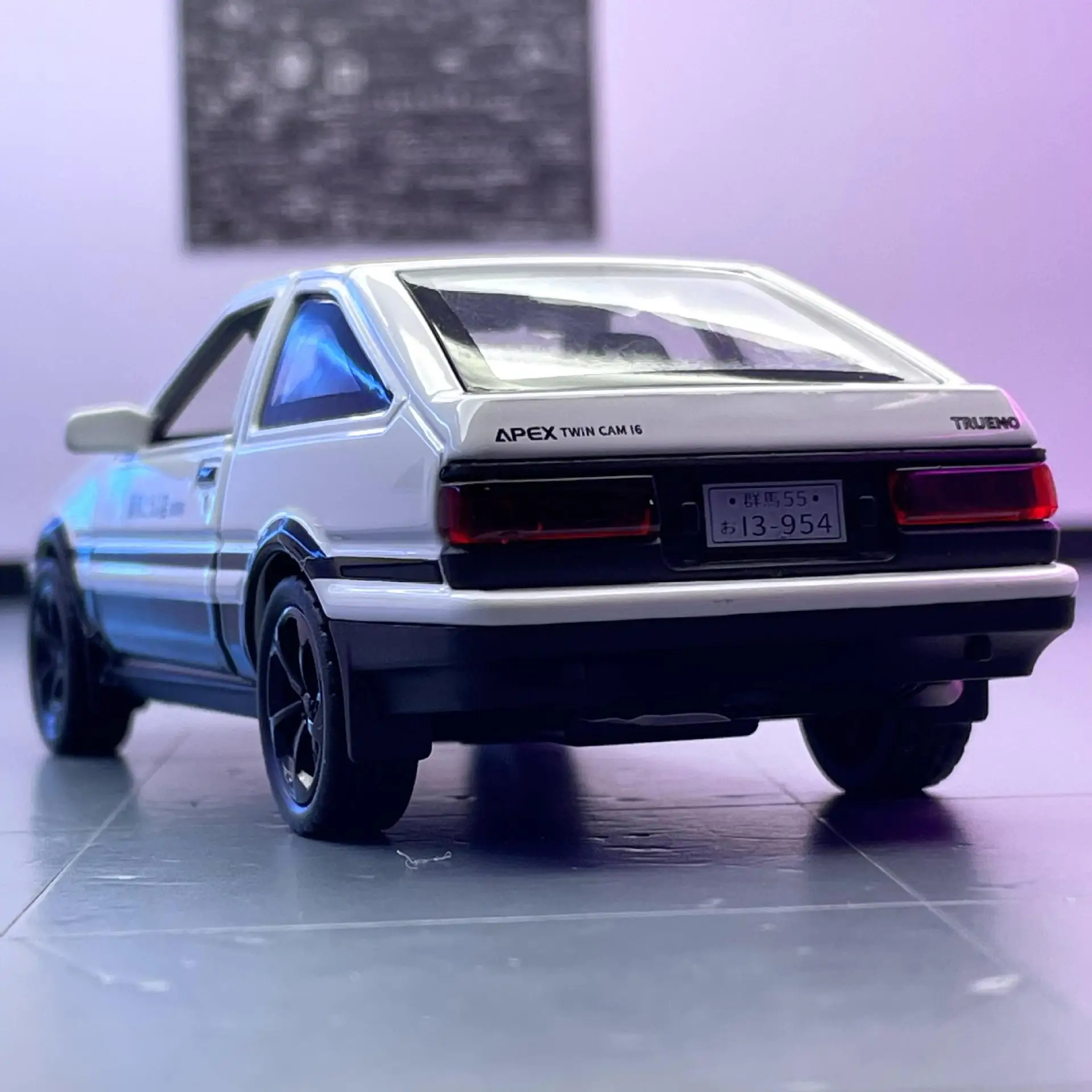 1:36 Toyota AE86 Diecast Metal Model Car 2 1:36 Toyota AE86 Diecast Metal Model Car - Image 2