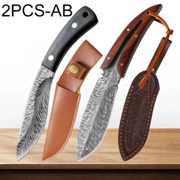 Hand Forged Stainless Steel Boning Knife - Image 8