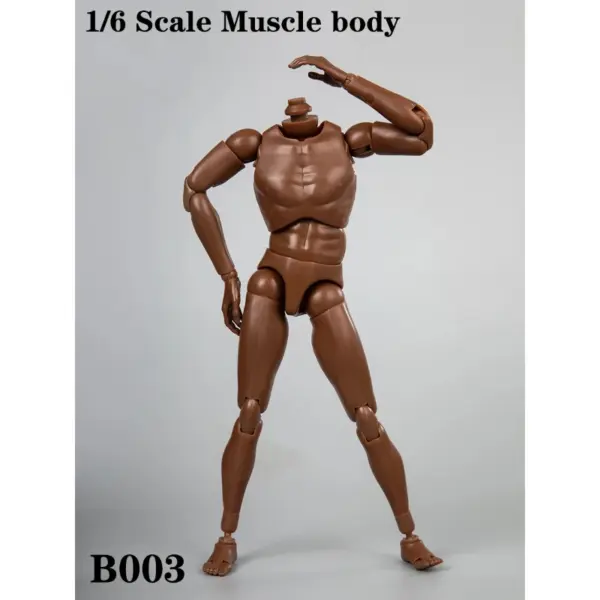 1/6 Scale B003 Black Skin Muscle Body Model - Image 2