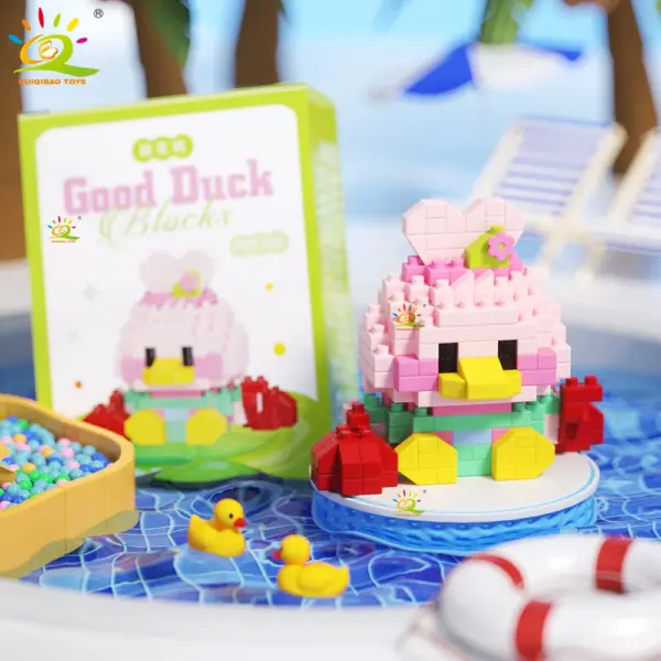 Cute Duck Micro Building Block Set - Image 12