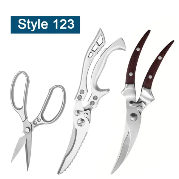 Heavy-Duty Stainless Steel Kitchen Shears - Image 9