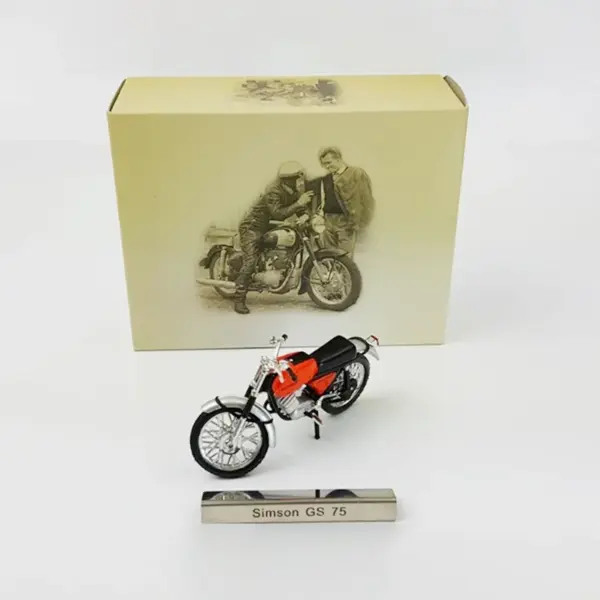 1:24 Scale Simson GS 75 Motorcycle Model - Image 3