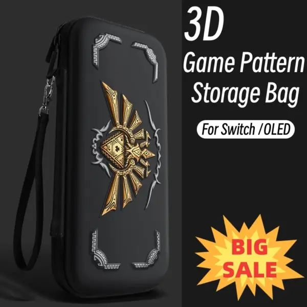 3D Pattern Storage Case for Nintendo Switch OLED - Image 5