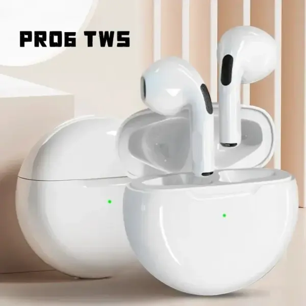 Air Pro 6 TWS Bluetooth Earbuds with Mic