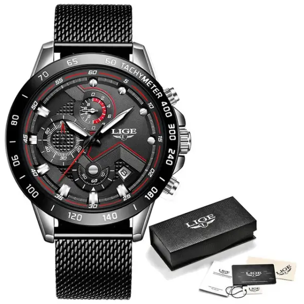 LIGE Women's Quartz Waterproof Wristwatch - Image 8