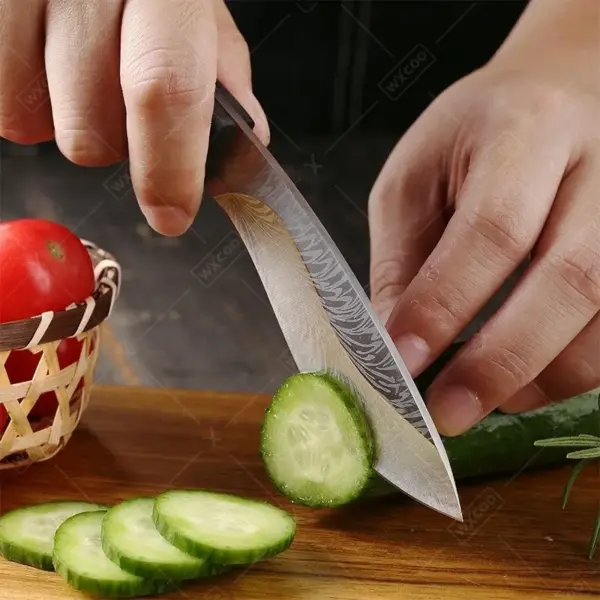Hand Forged Stainless Steel Boning Knife - Image 4
