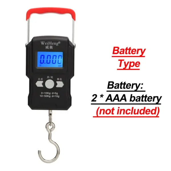 Portable 50Kg Digital Hanging Hook Scale - Image 7