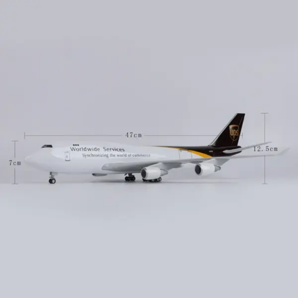 Boeing 747-400 Resin Model Airplane Display - Image 6
