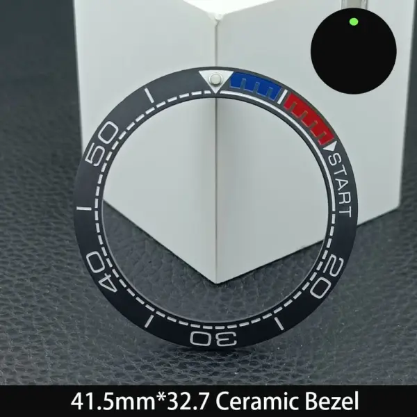 Ceramic Watch Bezel 41.5mm Replacement Insert - Image 7