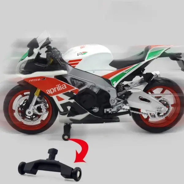 1:12 Diecast Aprilia RSV4 RR1000 Motorcycle Model - Image 2
