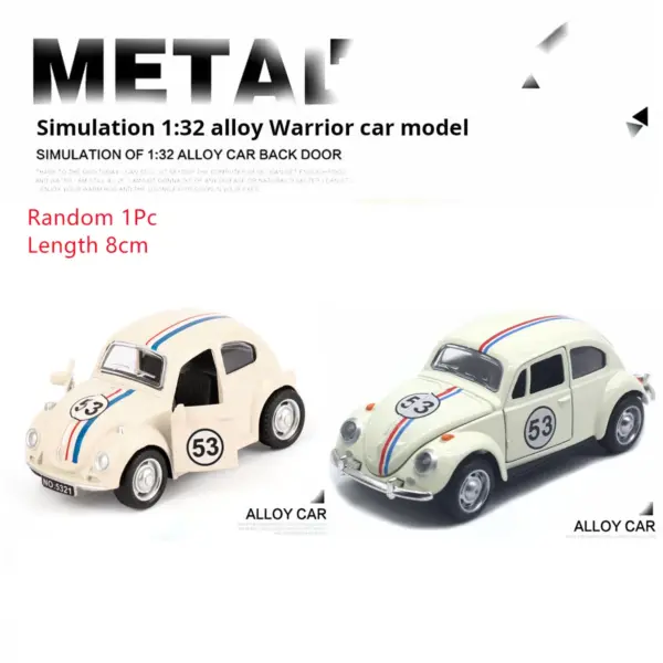 1:32 Scale Alloy Pull-Back Tricycle Model - Image 6
