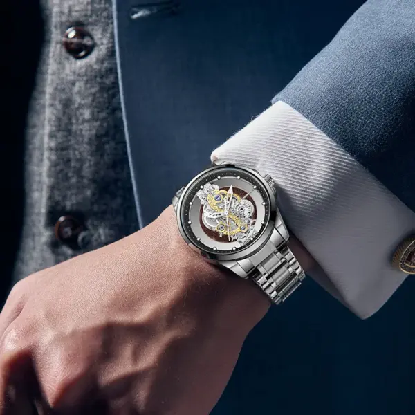 UTHAI CQ225 Men's Luxury Waterproof Watch - Image 5