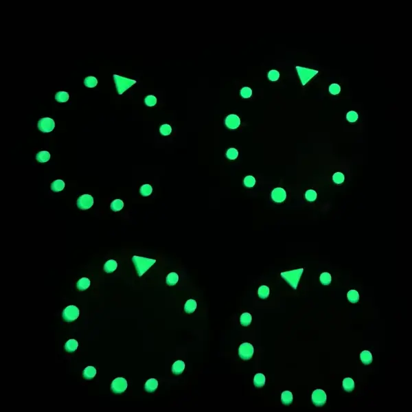 28.5MM Green Luminous Watch Dial for NH35/NH36 - Image 3