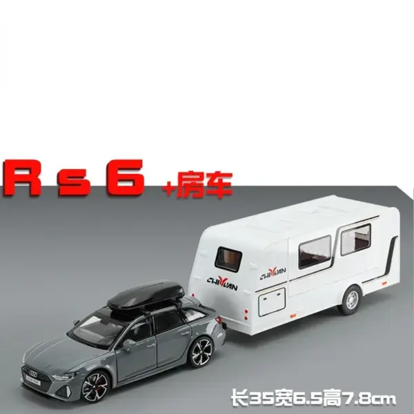 1:32 Audi RS6 Diecast Model Car Toy - Image 9