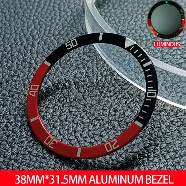 Aluminum Bezel Insert 38mm for Watch Repair - Image 7